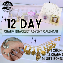 Load image into Gallery viewer, 12 DAY Advent Calendar Charm BRACELETS
